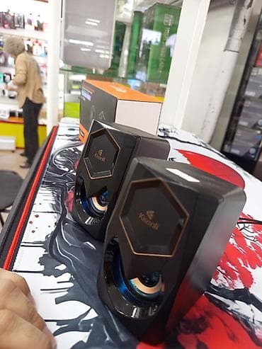 звуковые карты cambridge audio: Проводная акустическая система Kisonli L-1020 (2.0) - Компактные — 5