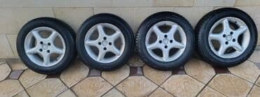 пакрышка на фит: Колеса в сборе R 14, Зима, Комплект, Литые, отверстий - 4 — 1