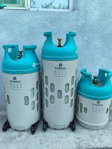 Композитный газовый баллон, Другой бренд, Наполнение: Пропан, В розницу