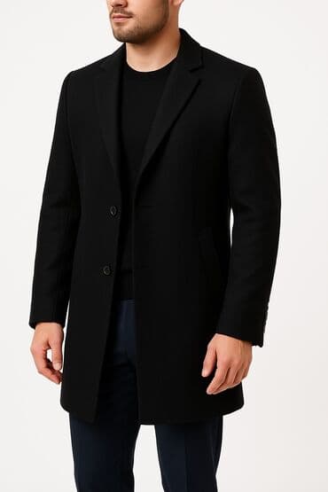 Пальто: Мужское пальто (очень тёплое) — размер 54 Мужское классическое пальто — 3