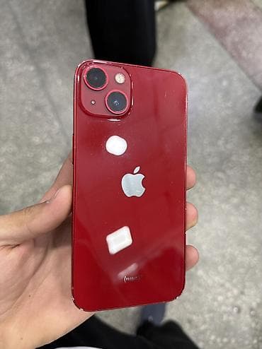 IPhone 13, Б/у, 128 ГБ, Красный, 67 %