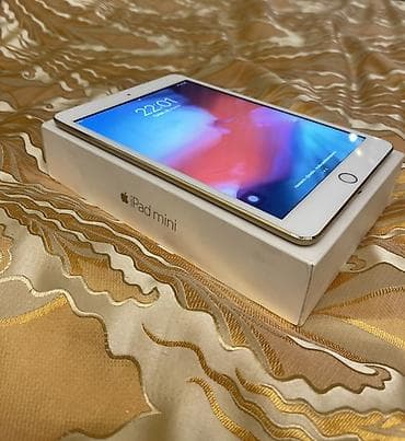 Планшет, Apple, память 16 ГБ, 7" - 8", Wi-Fi, Б/у, Классический цвет - Золотой