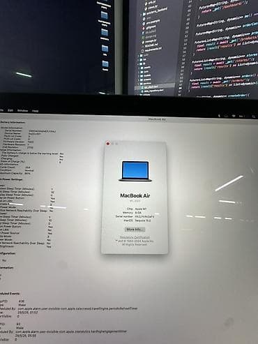 macbook air 2013: Для программирования, Б/у, Apple M1, ОЗУ, RAM: 8 ГБ — 6