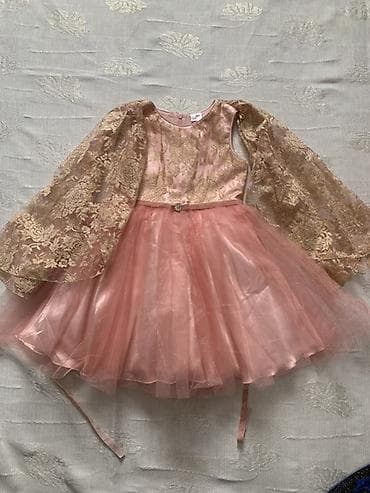 платья zara: Детское платье, цвет - Розовый, Новый — 3