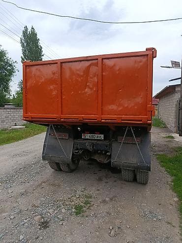 авто на метал: Грузовик, Камаз, Дубль — 3