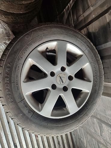 Колеса в сборе 195 / 65 / R 15, Лето, Комплект, Легковые, Литые, отверстий - 5