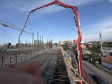 Транспорт: Услуга: Подача бетона Помпа, помпаавтобетононасосом. Любые сложности — 9