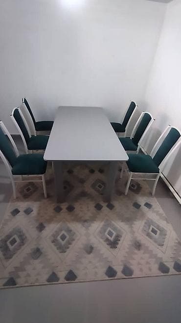 кресло с откидной спинкой и подставкой для ног: Кухонный стол и стул, Б/у, Самовывоз, цвет - Серый — 1