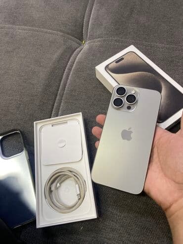 купить айфон 14 про макс китайский: IPhone 15 Pro Max, 512 ГБ, Natural Titanium, Кабель — 1