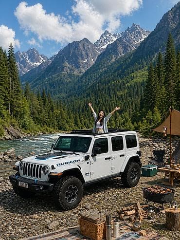 tsunami 100: Jeep Wrangler: 2022 г., 2 л, Автомат, Гибрид, Внедорожник — 7
