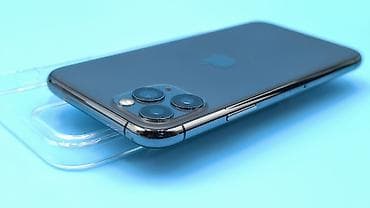 nokia e90: IPhone 11 Pro, Б/у, 256 ГБ, Серебристый, Защитное стекло, Чехол, 66 % — 2