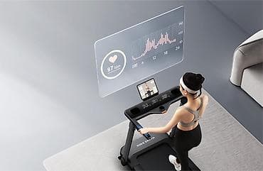 велосипедный тренажер: Электрическая беговая дорожка Xiaomi KingSmith K20S разгоняется до 16 — 6