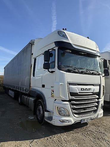 ford s max: Тягач, DAF, 2019 г., Тентованный — 2