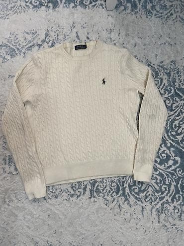 свитер: Свитер Polo Ralph Lauren - Модель: классический джемпер с круглым — 1