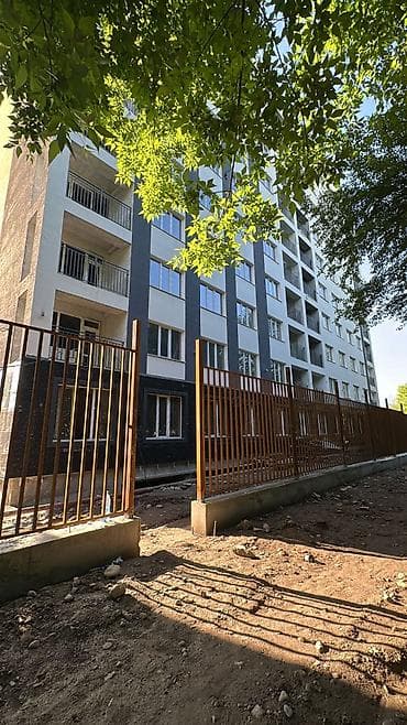 готовые квартиры от застройщика бишкек: Строится, Индивидуалка, 1 комната, 46 м² — 2