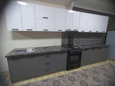 ручки для кухонной мебели италия: Кухонный гарнитур, Новый, цвет - Белый, ДСП, Бесплатная доставка — 1