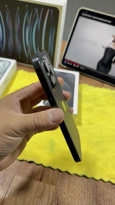 айфон 15 в бишкеке: IPhone 15 Pro, Колдонулган, 256 ГБ, Куту, 86 % — 6