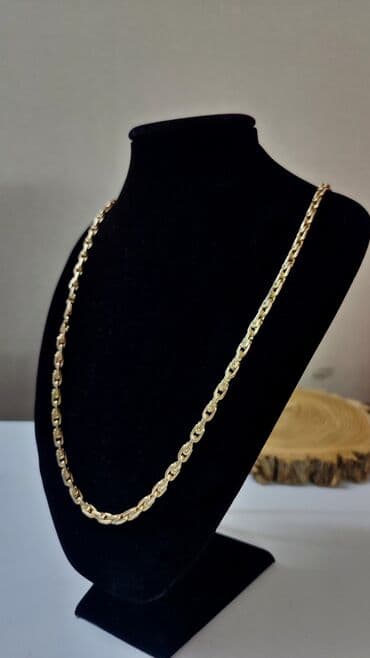 продаю золотую цепочку: Цепь для бензопилы, Проба 585, Мужские, Новый, Ручная работа — 6