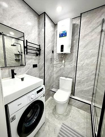 рынок мадина квартира: 2 комнаты, 46 м², Элитка, 2 этаж, Дизайнерский ремонт — 4