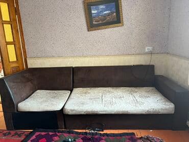 мебель бишкек столы и стулья фото цены: Гарнитур для зала, Шкаф, ДСП, цвет - Коричневый — 2