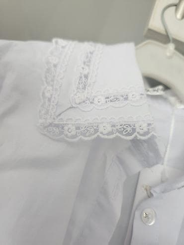 Детский мир: Школьная форма рубашка х/б новая 122р на 6-7 лет, Юбка и брюки на 7 — 8
