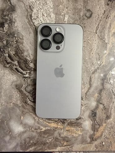 айфон 16е: IPhone 15 Pro, 256 ГБ, цвет Natural Titanium. Смартфон Apple с — 8