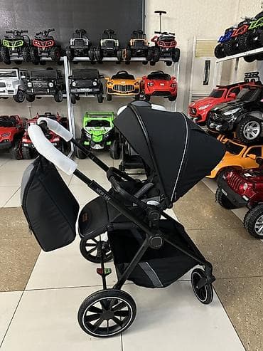 для близнецов: Детская коляска для двойни New Lux (прогулочная, тандем) - Посадочные — 4