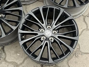 01: Литые Диски R 18 Toyota, Комплект, отверстий - 5, Б/у — 6