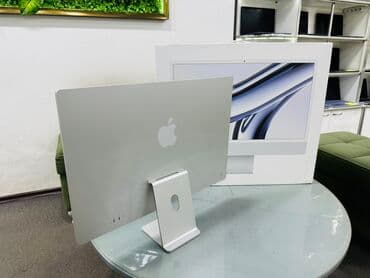 ай мак: Компьютер, ядер - 10, ОЗУ 8 ГБ, Игровой, Новый, Apple M3, Встроенная видеокарта, SSD — 4