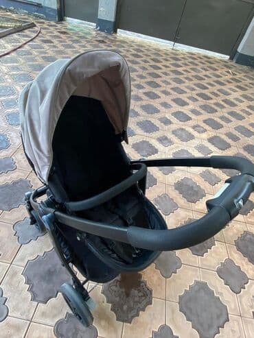 коляска детская цена бишкек: Коляска, цвет - Черный, Б/у — 3