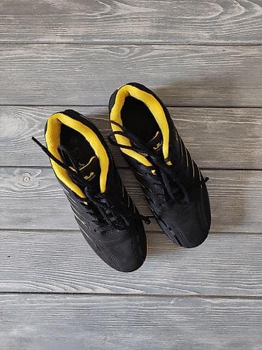 Сапоги: Кроссовки, 36, Fila, Б/у, цвет - Черный, Самовывоз — 1