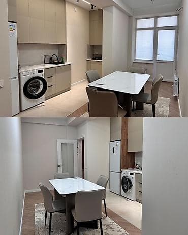 7000 квартира: 2 комнаты, Агентство недвижимости, Без подселения, С мебелью полностью — 2