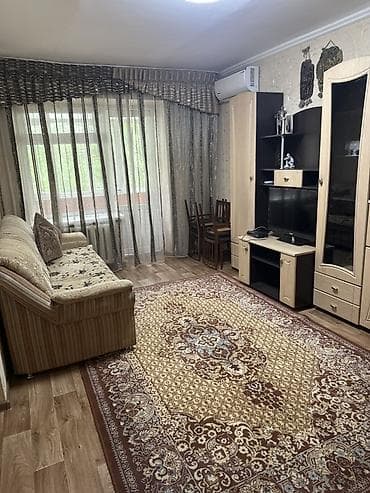 3 комнаты, Бишкек Парк ТРЦ Собственник, Семейным, от 3 месяцев, С мебелью полностью