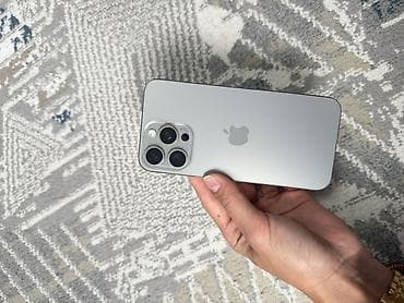 leather case: IPhone 15 Pro Max, Б/у, 256 ГБ, Natural Titanium, 81 % — 5