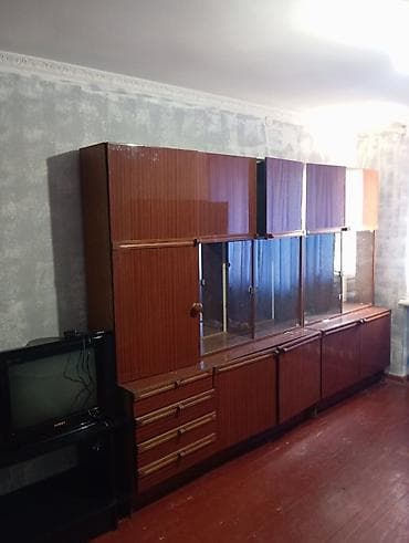 сервант буфет: Гарнитур для зала, Шкаф, ДСП, цвет - Коричневый — 2