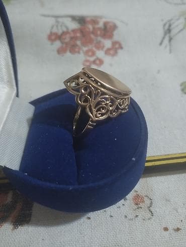 серьги ножницы: Кольцо, Женские, Без вставки — 1