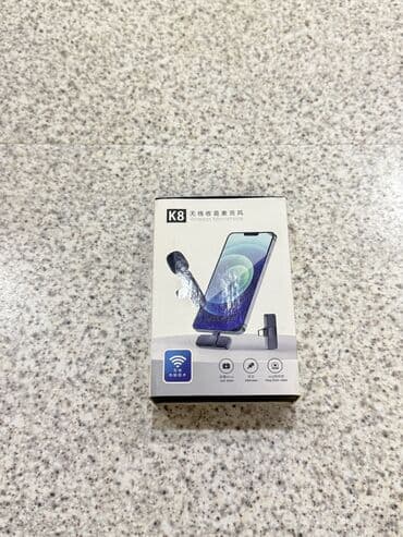 Динамики и колонки: Беспроводной петличный микрофон для iPhone (Lightning) с приемником - — 6