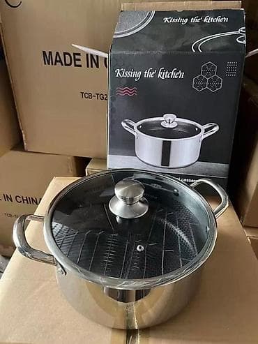 фей: Кастрюля Kissing the Kitchen с крышкой 22см - 2300с 24см - 2500с 26см — 1
