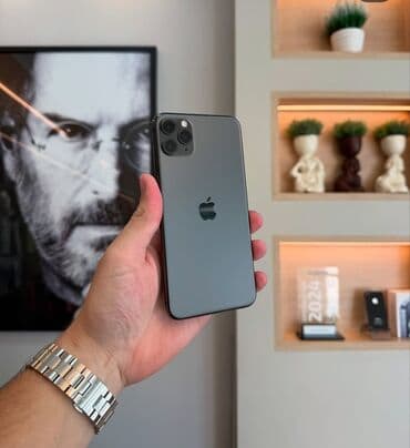 купить apple watch ultra: IPhone 11 Pro, Б/у, 64 ГБ, Black Titanium, Чехол, 86 % — 2