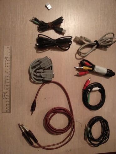 аксессуары для компьютера: Кабеля разные — 6
