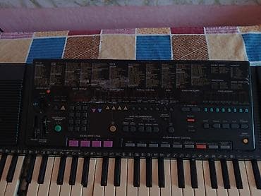ретро часы: Синтезатор Yamaha PSS-51. Компактная электронная клавиатура с — 2