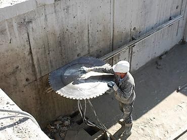 Натяжной потолок: Алмазное бурение и резка бетона Профессиональные работы по бетону — 4