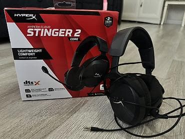 hyperx cloud core: Проводные гарнитуры, HyperX, Б/у, цвет - Черный — 1