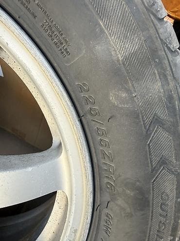 Колеса в сборе 225 / 55 / R 16, Лето, Б/у, Комплект, Легковые, Литые, отверстий - 5 — 2