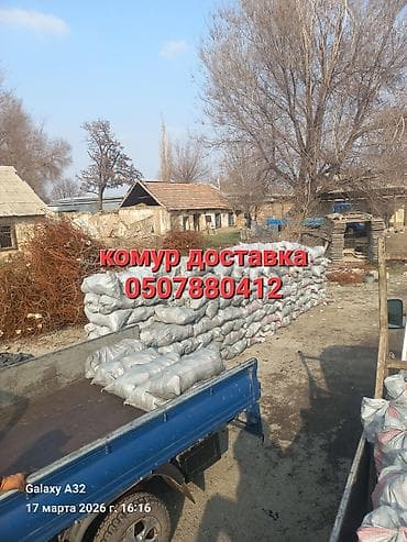 Үй жана бакча үчүн башка товарлар: Шабыркүл көмүрү, Акысыз жеткирүү, Чекене, Фракциясы: Жангак (Ж), Каптарда — 2