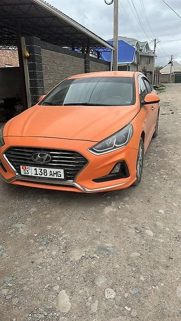 аренда автл: Сдаю авто в аренду Хундай соната нюрайс 2019г Залог 20000тыс сом — 1