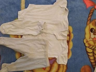 вещи новорождённых: Комплект, цвет - Голубой — 7