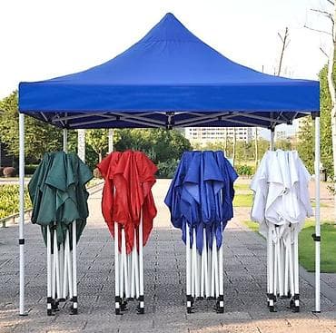 тент каркас: Складной шатер-тент (павильон) каркасного типа. - Тип: быстросборный — 2