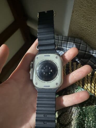 Другие смарт-часы: Смарт-часы в стиле «Ultra» с большим прямоугольным экраном и боковой — 2