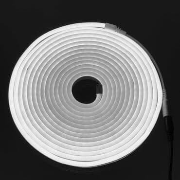 светодиодная лента с пультом: Неоновая светодиодная лента 5м 12V IP67 цвет белый Гибкий — 2